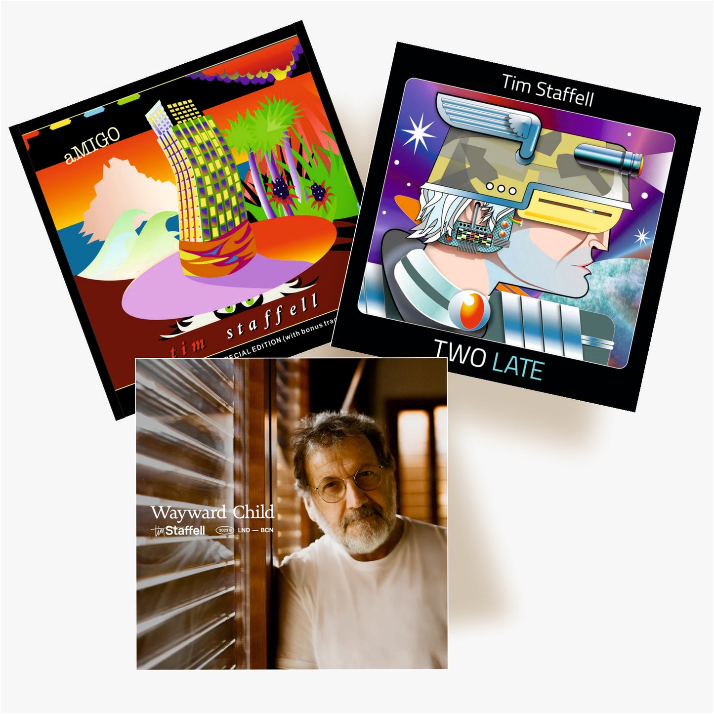 Tim Staffell - 20th Anniversary CD bundle