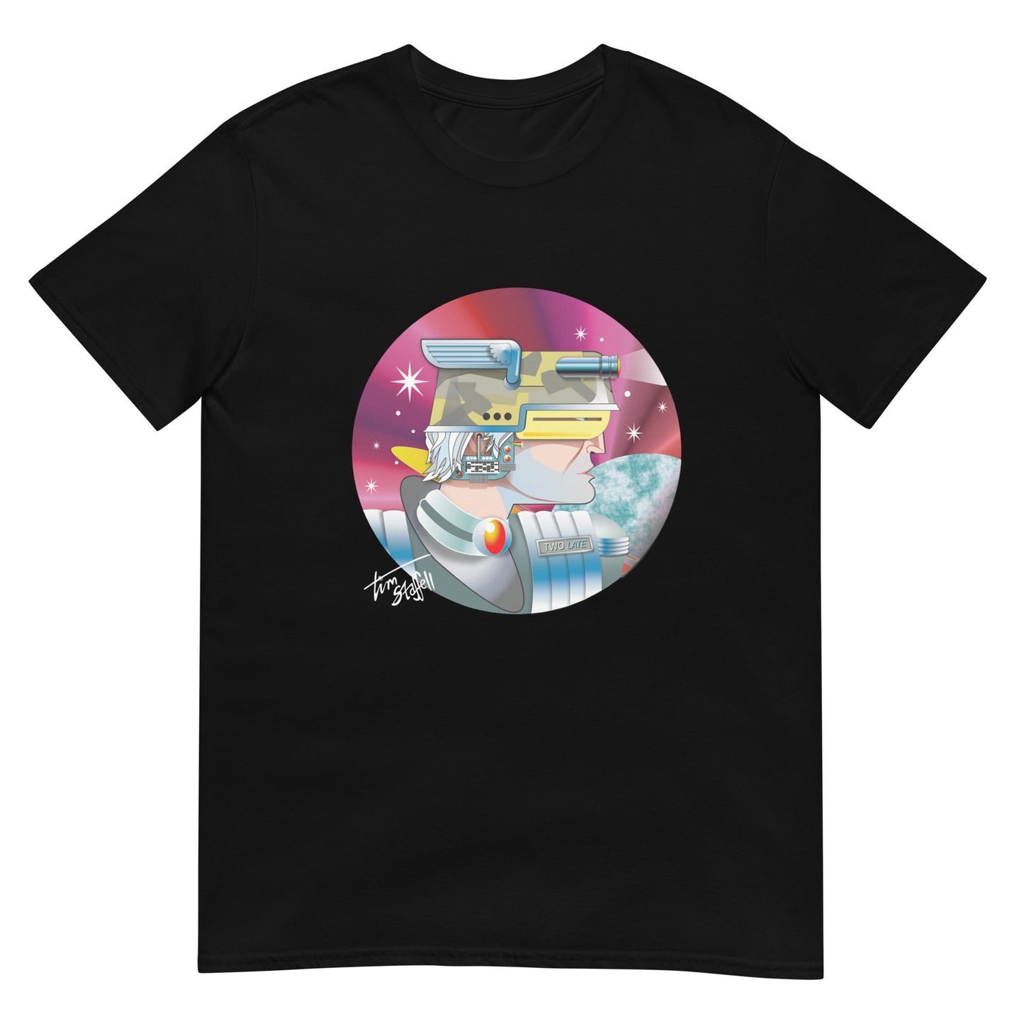 Two Late album cover T-shirt